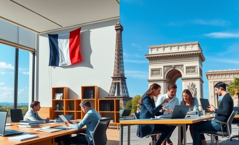 Graphique comparant les salaires moyens du secteur public et privé.