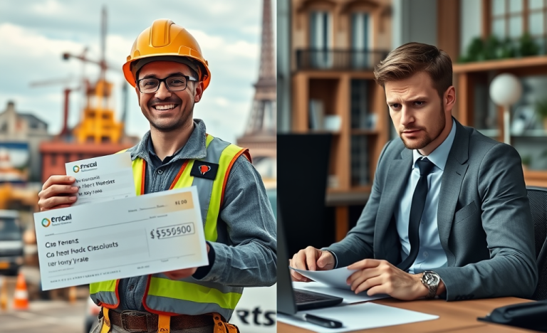 Comparaison entre travail temporaire et contrat pour déterminer lequel paie le plus.