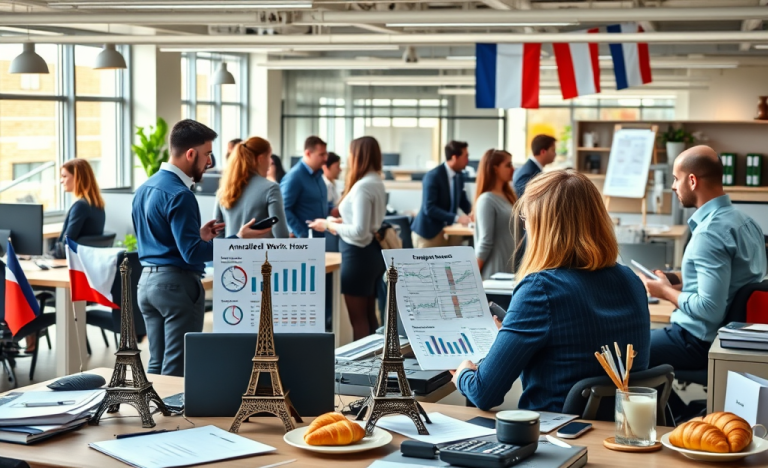 Image illustrant le concept de temps de travail et de rémunération dans les entreprises de services.