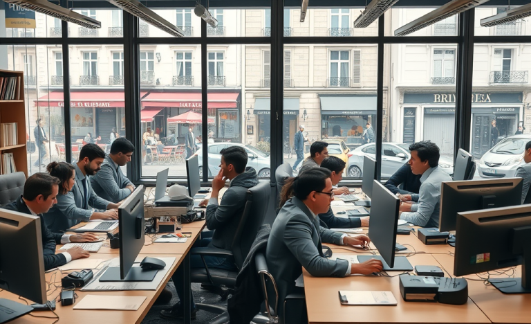 Illustration du concept de salaire influencé par le travail contracté