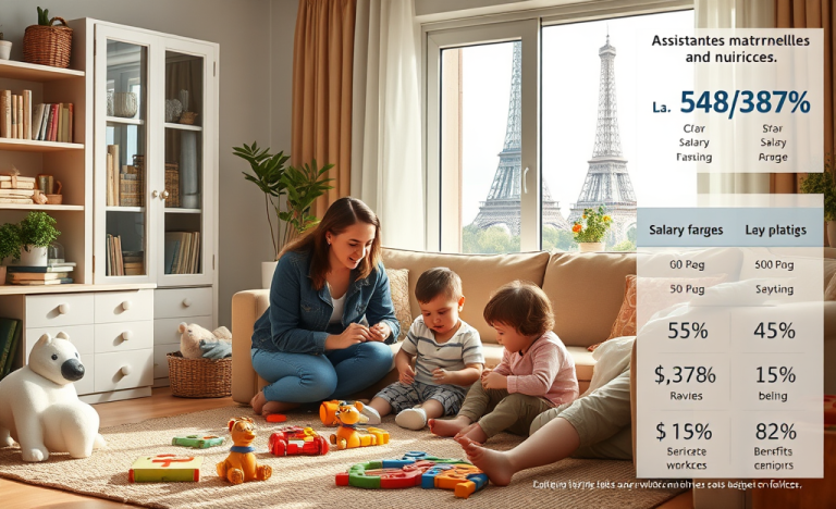 Image montrant une assistante maternelle et un enfant, illustrant la relation de confiance et le soutien familial.