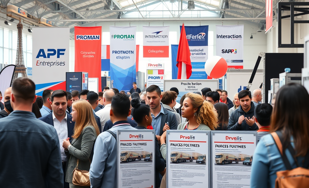 Image d'un chauffeur professionnel au volant d'un camion de transport en France