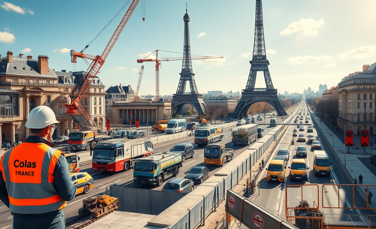 Image illustrant des projets urbains innovants réalisés par Colas France