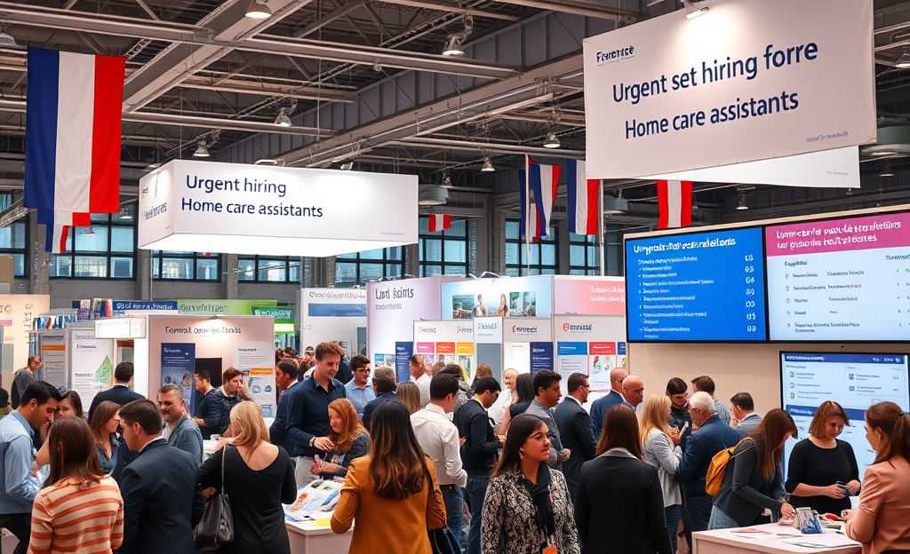 Des entreprises françaises embauchent des aides à domicile en urgence