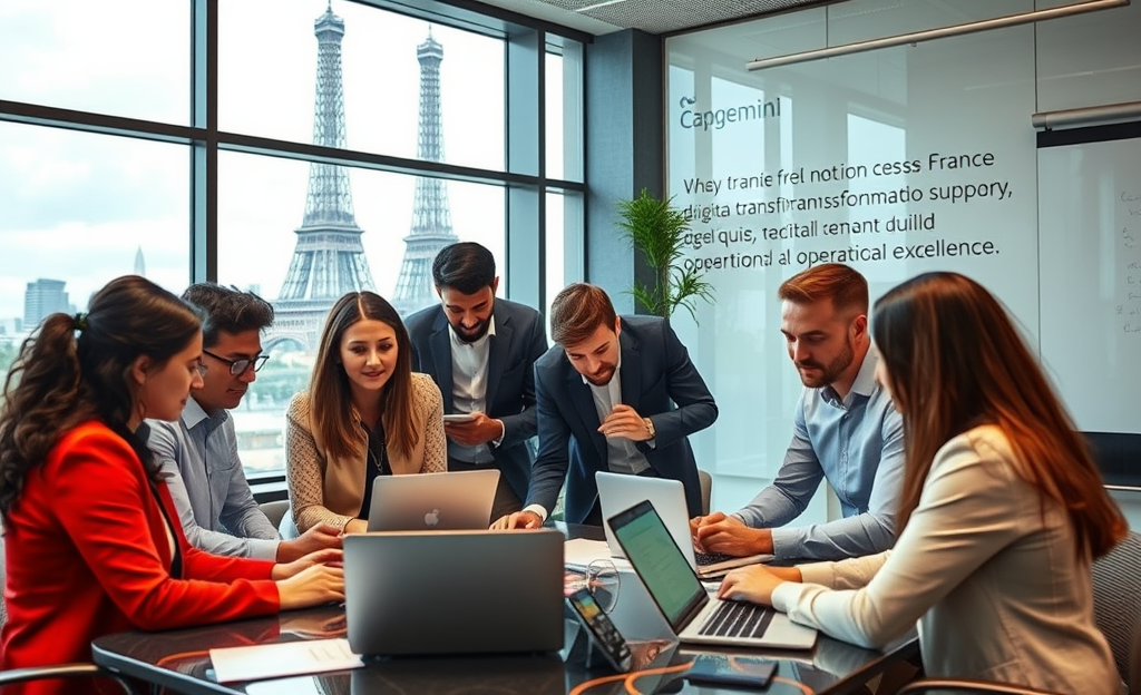 Image illustrant le service client et le support technique chez Capgemini